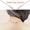 925 Sterling Silver Magnetic Necklace Clasps and Closures,Gold and Silver Magnetic Clasp Converter for Jewelry Making Supplies,Chain Extender Connector for Small Necklace Bracelet